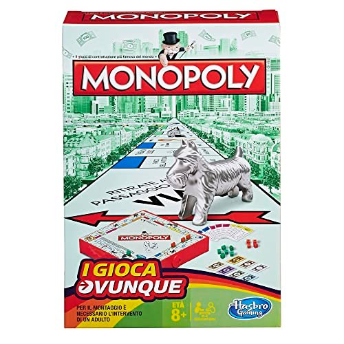 Hasbro Gaming, Monopoly Travel, Gioco in Scatola