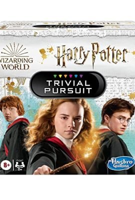 Hasbro Gaming Trivial Pursuit Harry Potter, sfida trivial in versione compatta per 2 o più giocatori, 600 domande, dagli 8 anni in su, multi