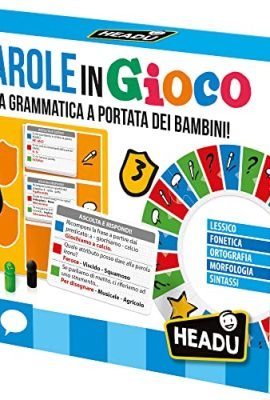 Headu - Parole in Gioco - Gioco Educativo di Società per Bambini dai 6 ai 12 Anni