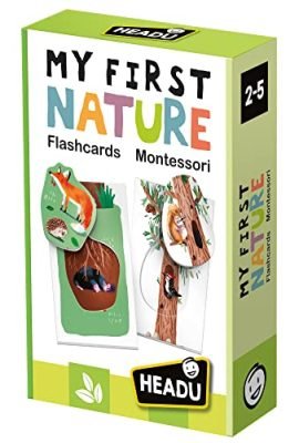 Headu Flashcards My First Nature Montessori Le Mie Prime Scoperte Mu27842 Gioco Educativo Per Bambini 2-4 Anni Made In Italy