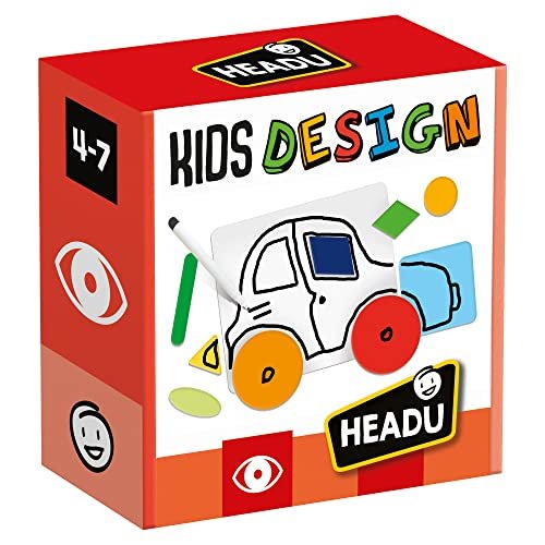 Headu Kids Design Creatività Sin Da Piccoli Mu51272 Gioco Educativo Per Bambini 4-6 Anni Made In Italy