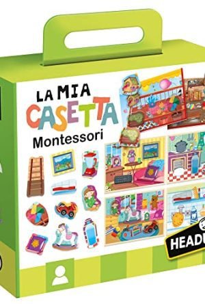 Headu La Mia Casetta Montessori Ogni Cosa Al Suo Posto It20454 Gioco Educativo Per Bambini 2-5 Anni Made In Italy