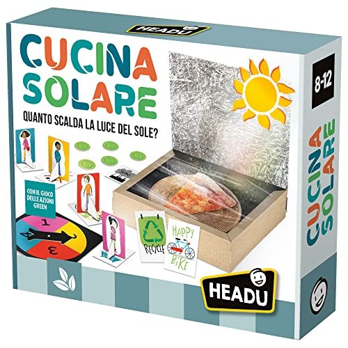 Headu L'Energia Del Sole Esperimenti Facili E Sicuri Alla Portata Dei Bambini It53818 Gioco Scientifico Per Bambini 8-12 Anni Made In Italy