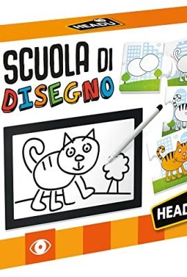 Headu Scuola Di Disegno Sequenze Logiche E Prime Tecniche Di Disegno It20522 Gioco Educativo Per Bambini 3-6 Anni Made In Italy