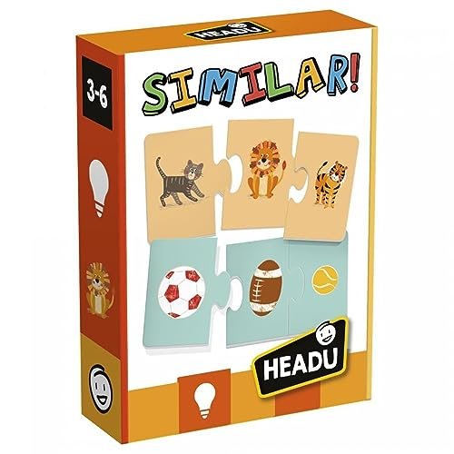 Headu Similar Confrontare E Associare Per I Più Piccoli It20768 Gioco Educativo Per Bambini 2-5 Anni Made In Italy
