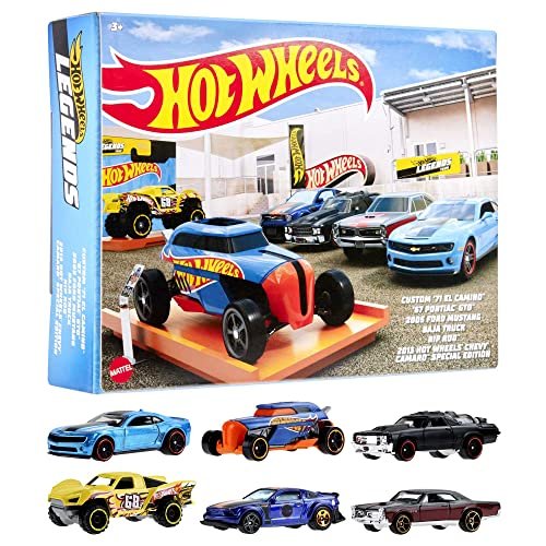 Hot Wheels HW Legends - Set di 6 Macchinine 1:64 - eZy toyZ Negozio  giocattoli on line