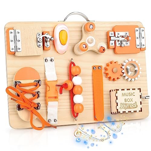 Joyreal Busy Board - Gioco Montessori Legno 1-3 Anni - eZy toyZ Negozio  giocattoli on line