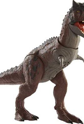 Jurassic World- Dinosauro Carnotauro Toro Controlla e Conquista, Giocattolo per Bambini 4+Anni, GNL07