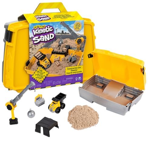Kinetic Sand - Valigetta Cantiere con Sabbia e Veicolo - eZy toyZ Negozio  giocattoli on line