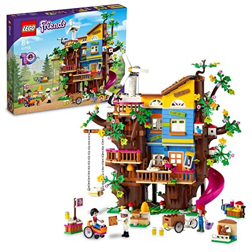 LEGO 41703 Friends Casa sull'Albero dell'Amicizia con Mini Bamboline di Mia e River, Giochi per Bambina e Bambino da 8 Anni in su, Idee Regalo di Compleanno per Bambine e Bambini