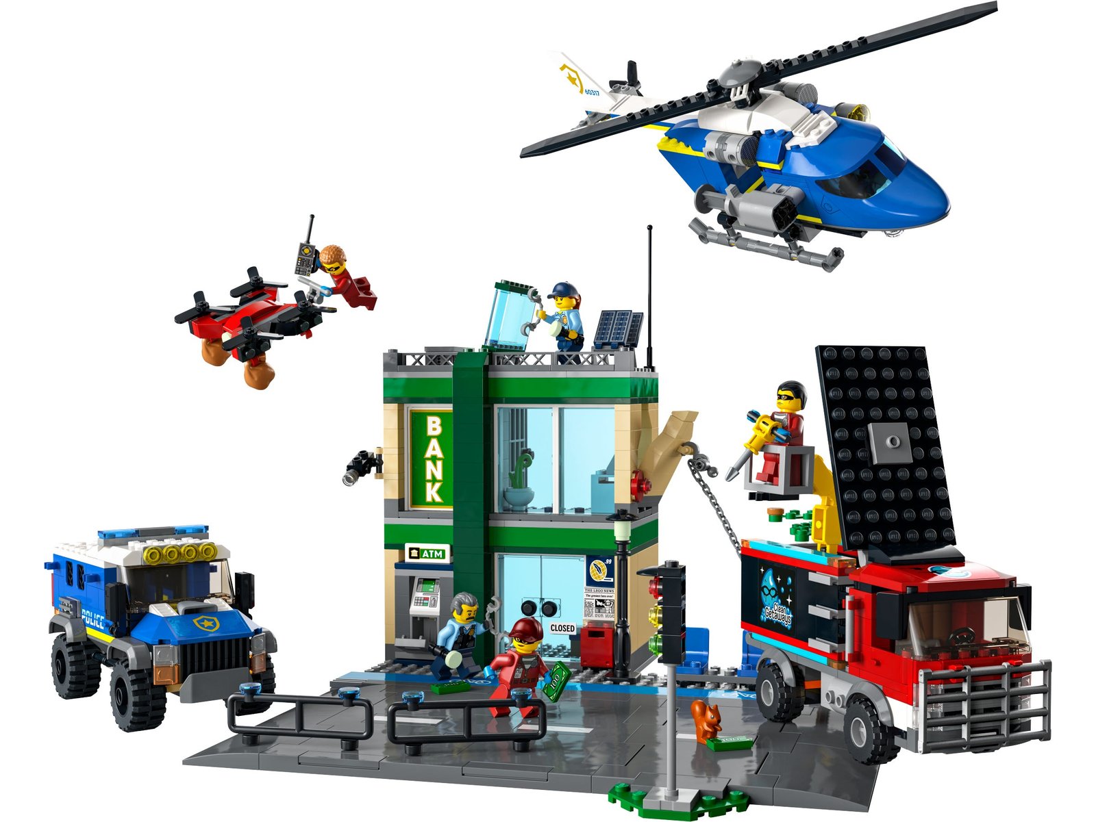 LEGO 60317 - Inseguimento della polizia alla banca