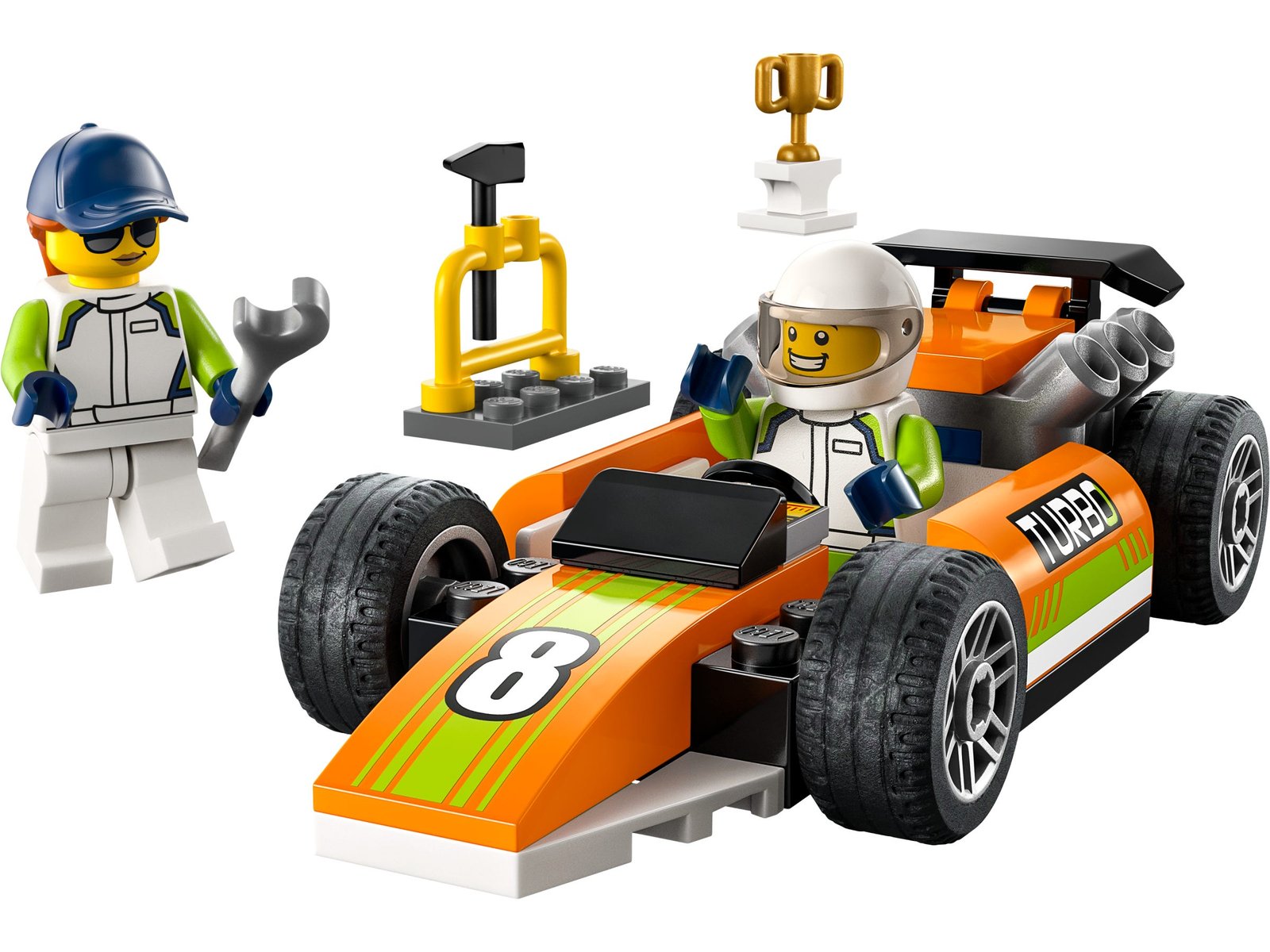 LEGO 60322 - Auto da corsa