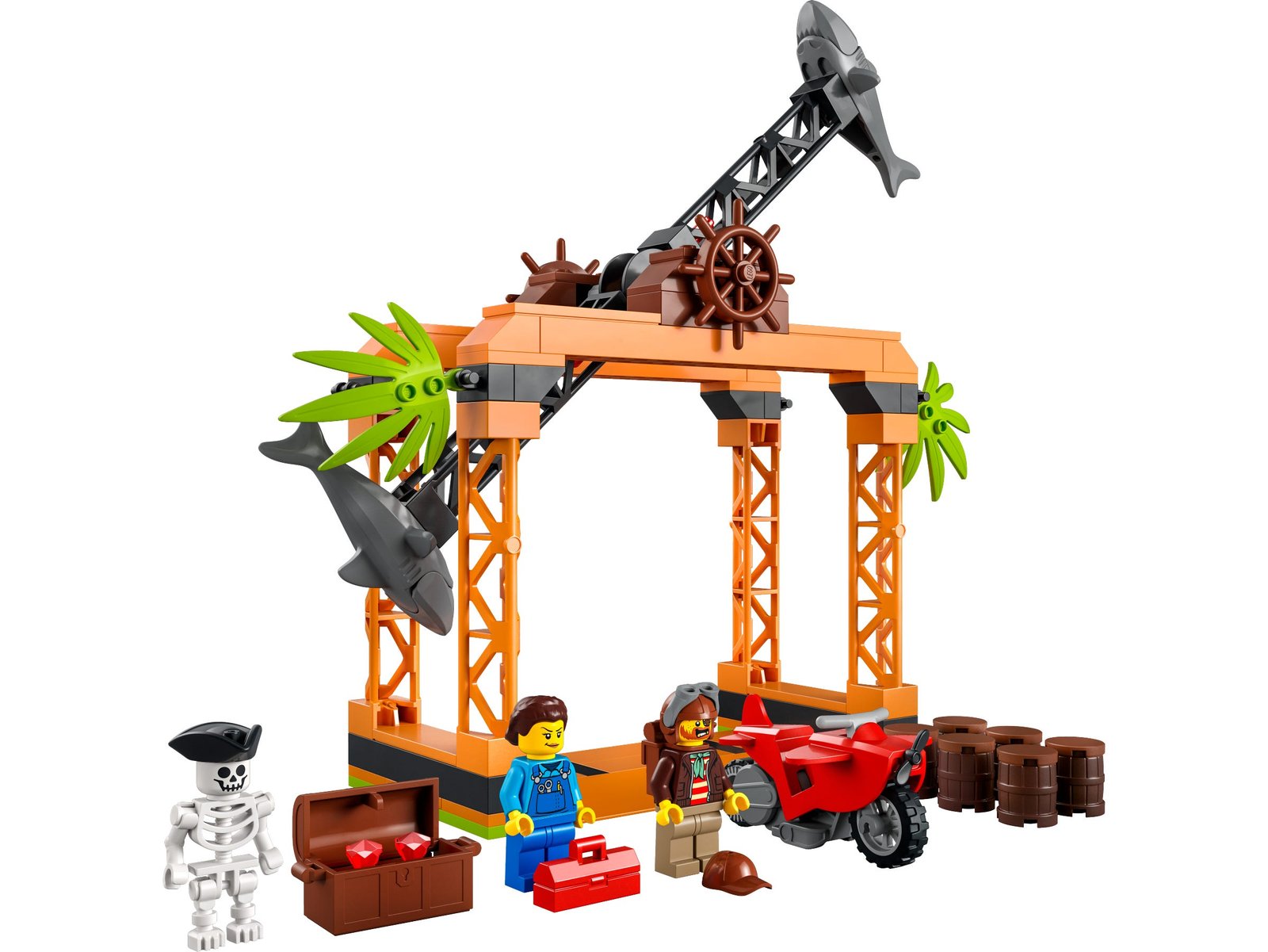LEGO 60342 - Sfida acrobatica attacco dello squalo