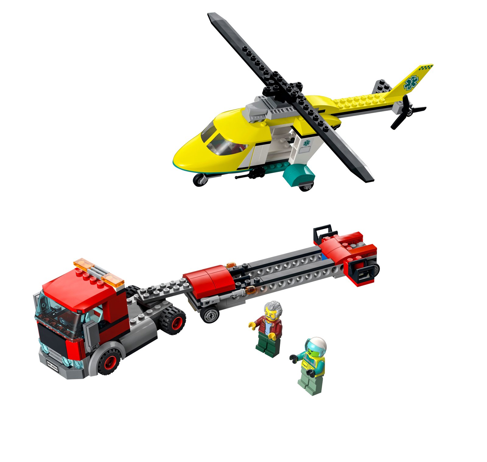 LEGO 60343 - Trasportatore di elicotteri di salvataggio
