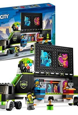 LEGO 60388 City Camion Dei Tornei Di Gioco, Set Con Veicolo Giocattolo Per I Fan Dei Videogiochi E Di ESport, Idee Regalo Per Bambini E Bambine