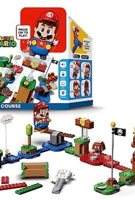 LEGO 71360 Super Mario Avventure di Mario - Starter Pack, Giochi per Bambini, Bambine, Ragazzi e Ragazze Creativi con Personaggi Interattivi, Giocattolo da Costruire, Idee Regalo da Collezione