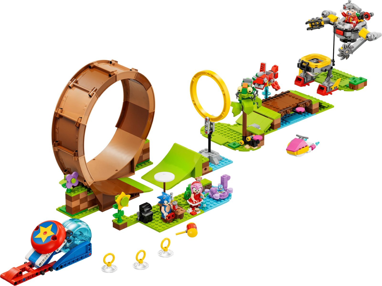LEGO LEGO® Sonic the Hedgehog™ 76994 - Sfida del Giro della morte nella Green Hill Zone di Sonic