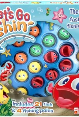 Let's Go Fishin', Gioco Orginale della Pesca, dai 3 Anni, Gioco d'Azione con Pesci