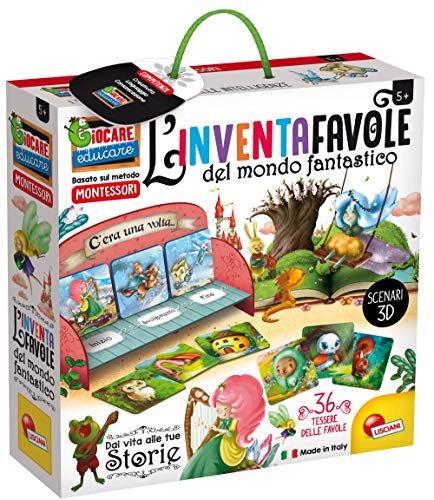 Liscianigiochi Montessori L'Inventafavole del Mondo Fantastico, 72644