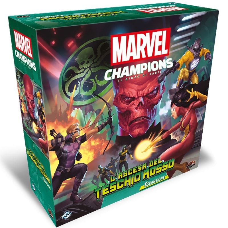 Marvel Champions Lcg - L'ascesa Del Teschio Rosso