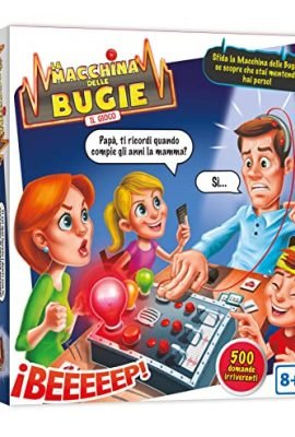 PLAY FUN BY IMC TOYS Macchina Delle Bugie, In Italiano, Gioco Bugie e Verità, Gioco da Tavolo per Bambini e Adulti da 8 Anni in Su