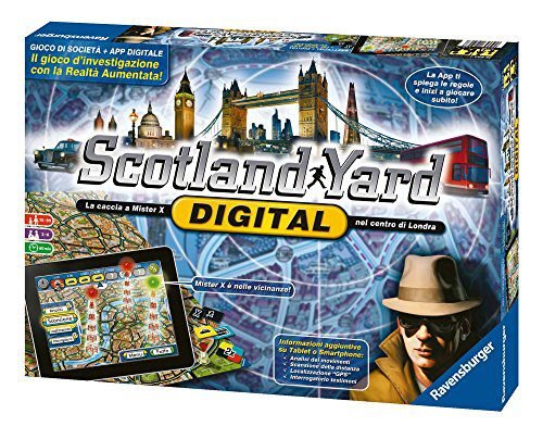 Ravensburger - Scotland Yard Digital, Gioco da Tavolo 10+