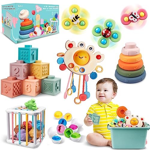 Giocattolo Montessori INIFEIDALA Con Cacciavite, Blocco E Chiavi - Set Strumenti In Legno Per Bambini 3-5 Anni, Gioco Sensoriale Prescolare