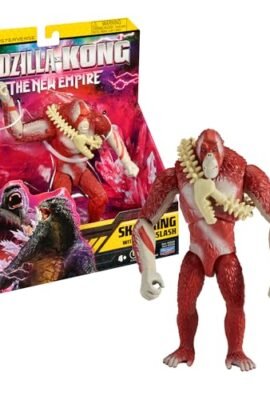 Giochi Preziosi Godzilla Per Kong Il Nuovo Impero - Skar King Action Figure Da Collezione Da 15 Cm Articolato, Altamente Dettagliato E Accessoriato, Per Bambini A Partire Dai 4 Anni, Come Nel Film