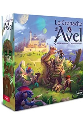 Asmodee - Le Cronache di Avel - Gioco da Tavolo Fantasy, 1-4 Giocatori, 8+ Anni, Edizione in Italiano
