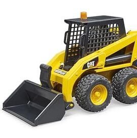 bruder 02481 - Minipala Cat, benna frontale, cantiere, veicolo da costruzione, macchina da costruzione, giocattolo