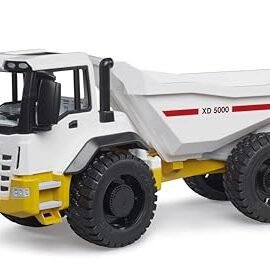 bruder 03420 - Dumper con cassone ribaltabile, Veicoli, Dumper sabbiera, Pala gommata, Pala gommata, Giocattoli dai 2 anni in su