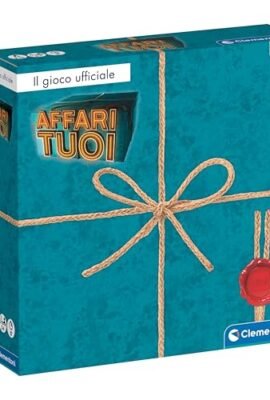 Clementoni - Affari Tuoi, Gioco da Tavolo Ufficiale dal Programma TV, con Pacchi e Offerte, per Bambini 8+ Anni e Adulti, 2-4 Giocatori, Made in Italy, Lingua Italiana, 16882