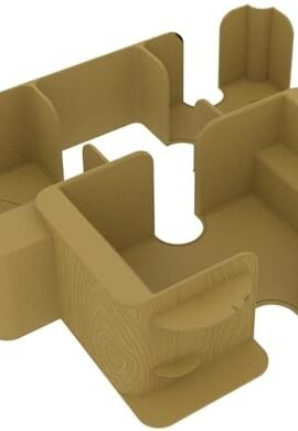Feldherr Organizzatore Compatibile con l'espansione Undergrove + Whispering Woods - Inserto per la Scatola del Gioco Principale - Ordinamento più Semplice., Colore:Gold