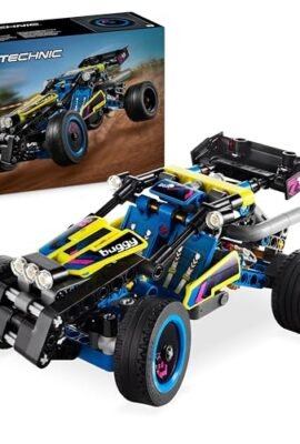 LEGO Technic Buggy da Corsa, Macchina Giocattolo per Bambini, Bambine, Ragazzi e Ragazze da 8 Anni in su, Veicolo da Costruire Off-Road da Rally, Regalo Amanti Modellini di Auto da Gara 42164