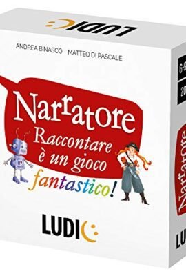 Ludic - Narratore - Raccontare è un Gioco Fantastico! | Gioco da Tavolo per Tutta la Famiglia, Giochi Di Società Per Adulti e Ragazzi per Allenare la Fantasia. Regalo Compleanno, Regalo Natale
