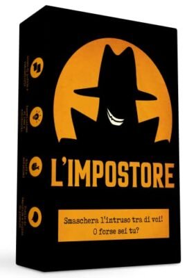 Oh Happy Games - L'Impostore - Riesci a scoprirlo? Bluff, creatività, gioco di parole e di sospetto! Divertente Gioco da tavolo per bambini e adulti