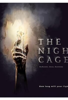 Smirk & Dagger, The Night Cage, gioco di strategia cooperativa spettrale, 1-5 giocatori persi in un labirinto oscuro con solo una candela, divertenti tessere a tema horror e perfetto per notti di.