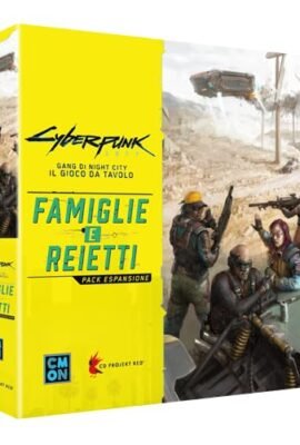 Asmodee - Cyberpunk 2077: Gang di Night City, Famiglie e Reietti - Espansione Gioco da Tavolo, 14+ Anni, 1-4 Giocatori, 90-120 min., Edizione in Italiano