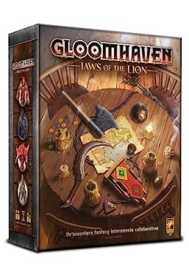 Asmodee - Gloomhaven Seconda Edizione: Jaws of the Lion - Gioco da Tavolo, 1-4 Giocatori, Edizione in Italiano