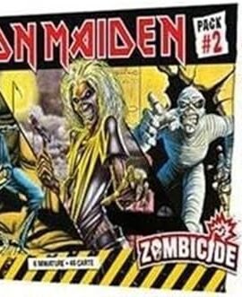 Asmodee - Zombicide, 2a Ed - Iron Maiden Pack 2, Espansione Giocco da Tavolo, Pack 2