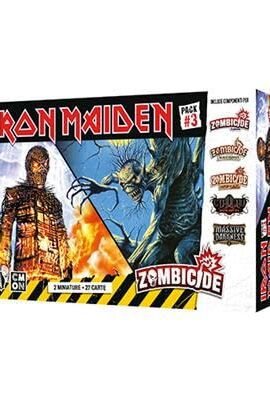 Asmodee - Zombicide, 2a Ed - Iron Maiden Pack 3, Espansione Giocco da Tavolo, Pack 3