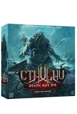 Asmodee Cthulhu Death May Die - Paura dell'Ignoto, Gioco da Tavolo, 1-5 Giocatori, 14+ Anni, Edizione in Italiano