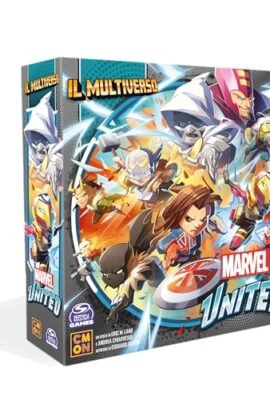 Asmodee Marvel United - Il Multiverso, Gioco da Tavolo, 1-5 Giocatori, 14+ Anni, Edizione in Italiano