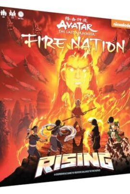 Avatar The Last Airbender: Fire Nation Rising | Cooperative Board Game | Featuring Avatar Heroes and Villains - Aang; Katara; Sokka; Toph; Zuko; and Lord Ozai | Officially-Licensed Avatar Merchandise