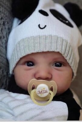 BABESIDE Reborn Boys Dolls 20 pollici Aiden Realistic Baby Doll Bambola realistica Baby Doll Corpo in Stoffa Reborn Dolls Neonati Bambole Vere che Sembrano vere Occhi aperti