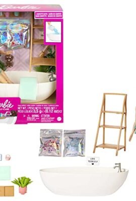 Barbie - Barbie bambola Ken Fashionista Arancione n. 203, dai capelli neri con treccine e un look alla moda composto da maglia sportiva e shorts, Giocattolo per Bambini 3+ Anni, HJT08