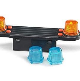 bruder 02801 - Modulo luci e suoni camion con 4 funzioni, suono del motore, sirena della polizia, vigili del fuoco, servizio di soccorso