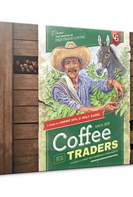 Capstone Games- Coffee Traders Board Game, Multicolore, CTD101