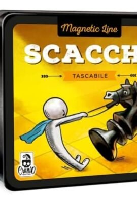 Cranio Creations - Magnetic Line, Scacchi, Un Grande Classico In Versione Tascabile E Magnetica, Edizione in Lingua Italiana, CC358