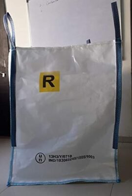 FERRPACK Big Bags 10 PZ X Sacconi Omologati ONU 13H3Y R Mis 90x90h120 Cm Per Rifiuti Speciali